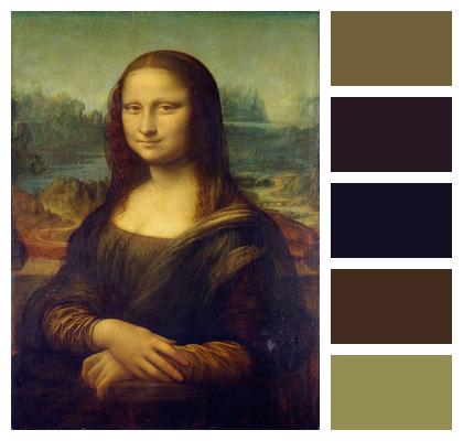Mona Lisa Painting Art Image